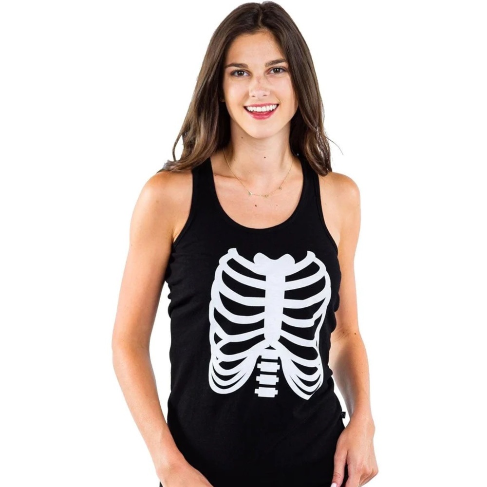 Tipsy Elves 🎃💀👻 skeleton tank size Small